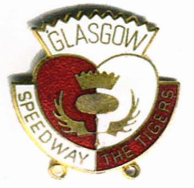 Glasgow Tigers Speedway Badge 1981 