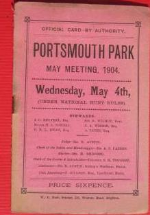Portsmouth Park racecard.JPG (13283 bytes)